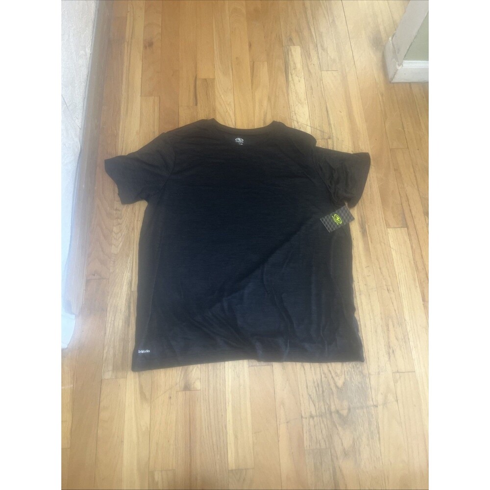 Athletic Works Poly  Jersey Tee (XL 46-48) Dark Gray